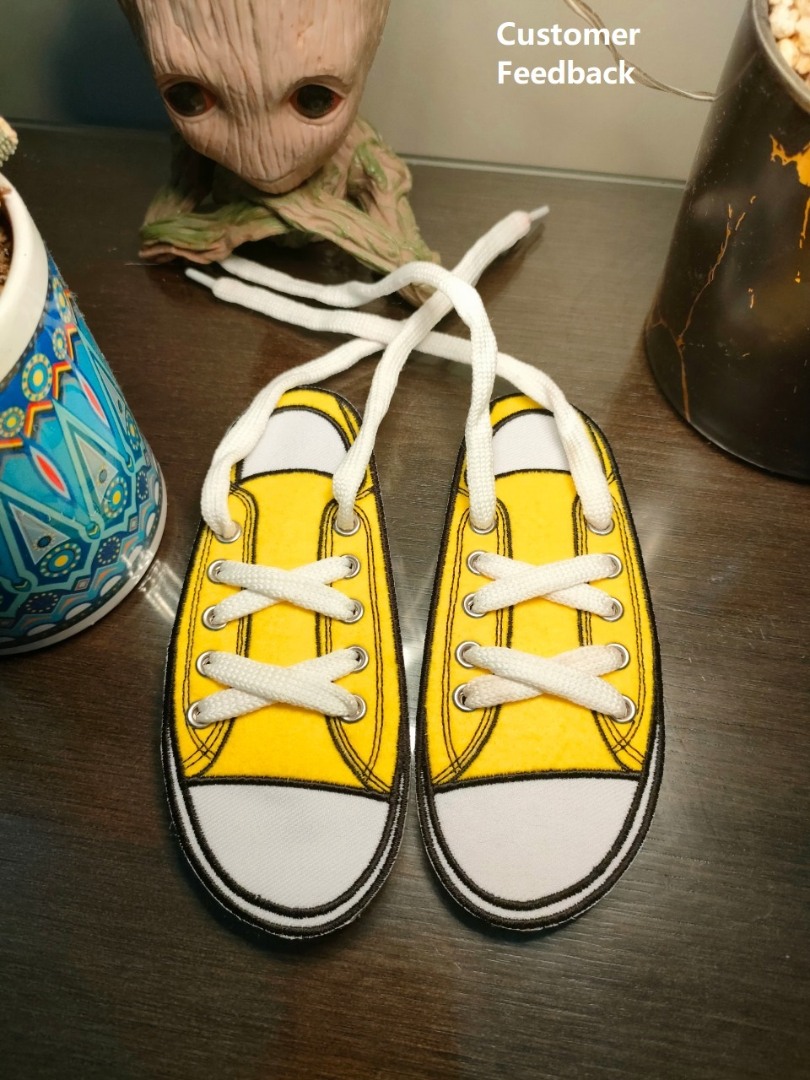 Shoe Lace Applique For Kids Learning