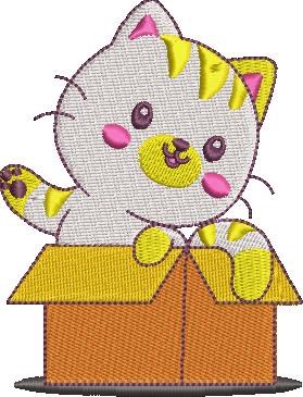 Cat In A Box