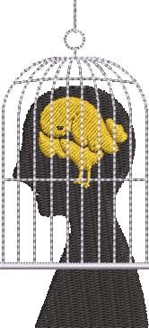 Bird Caged Mind Art Bird Caged Mind Art