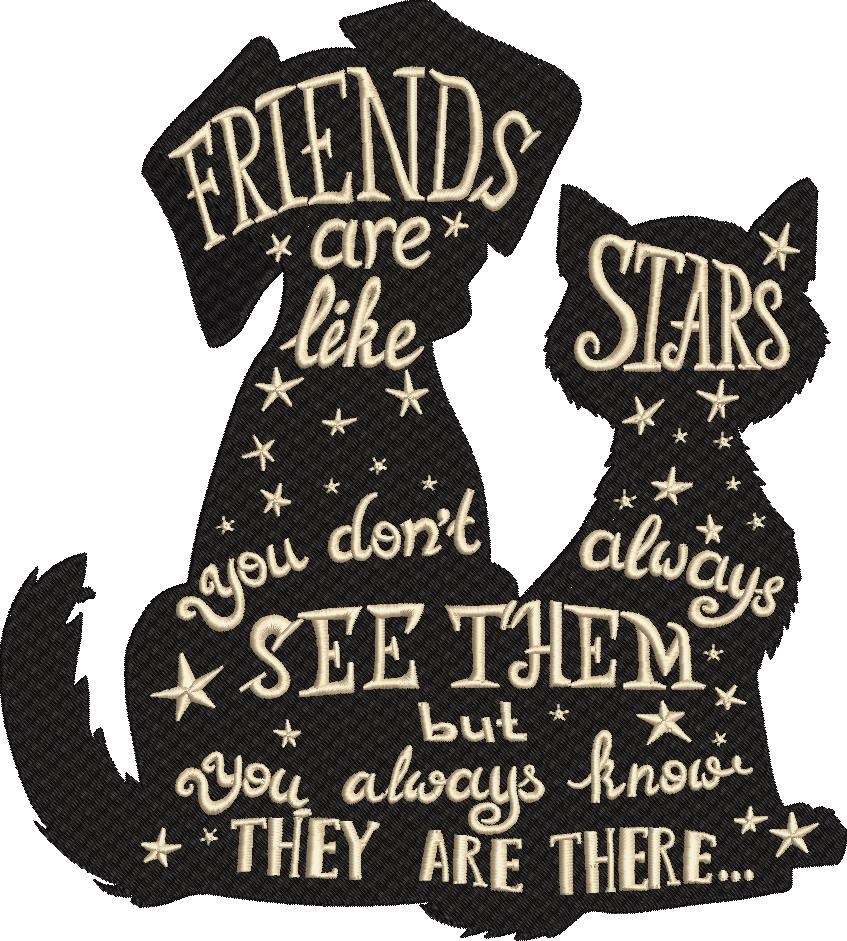 Cat & Dog Friendship Quote Cat & Dog Friendship Quote