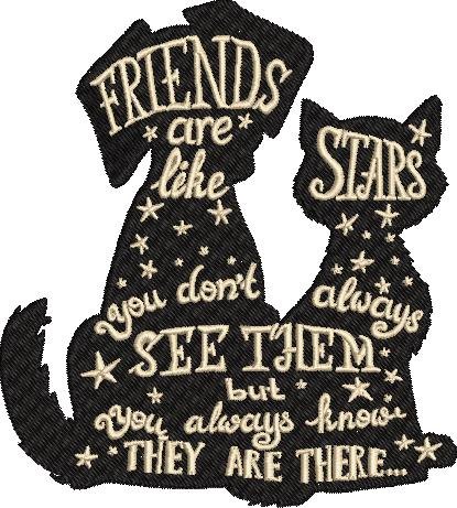 Cat & Dog Friendship Quote Cat & Dog Friendship Quote