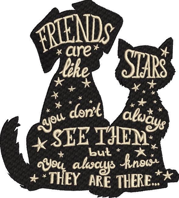 Cat & Dog Friendship Quote Cat & Dog Friendship Quote