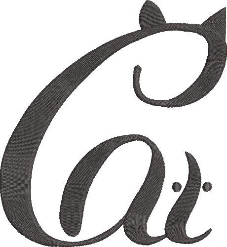 Cat Calligraphy Cat Calligraphy