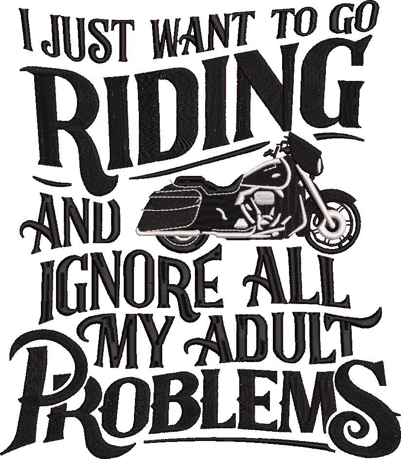 Go Riding Funny Quote