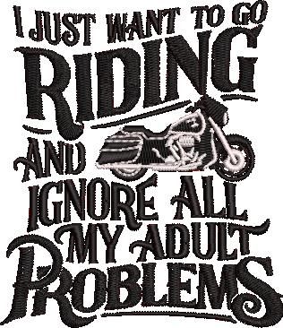 Go Riding Funny Quote
