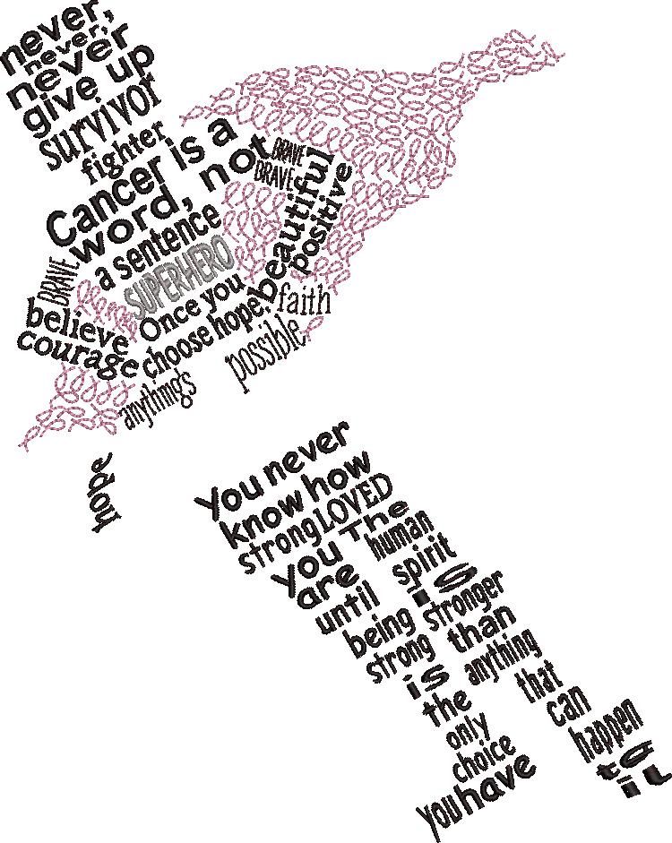 Cancer Awareness Wordart Cancer Awareness Wordart