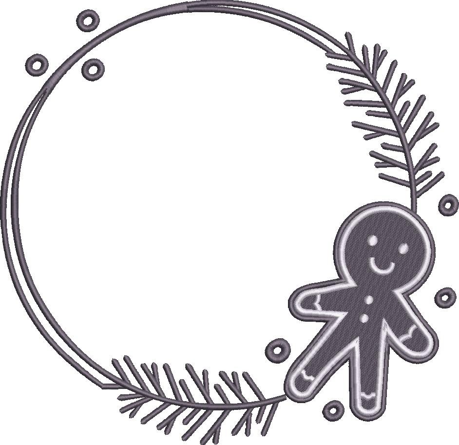 Gingerbread Man Wreath Gingerbread Man Wreath