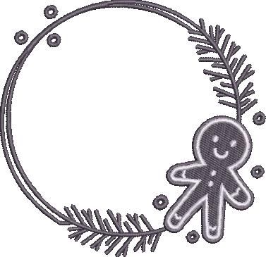 Gingerbread Man Wreath Gingerbread Man Wreath