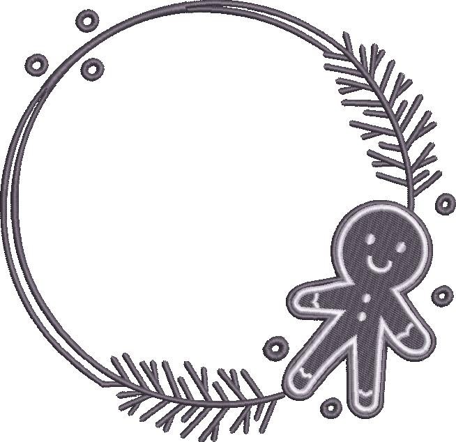 Gingerbread Man Wreath Gingerbread Man Wreath