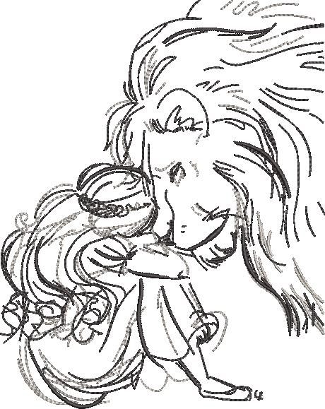 Lion And Princess Lion And Princess