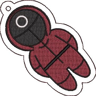 Deadly Game Worker Key Fob Deadly Game Worker Key Fob