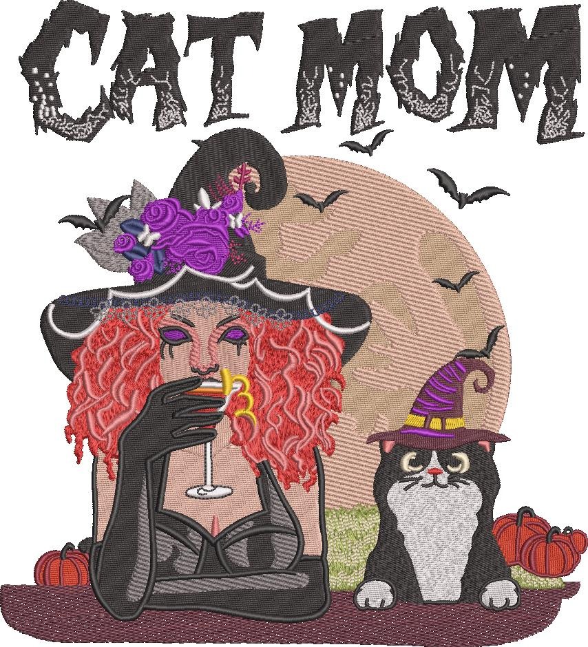 Witch Cat Mom 