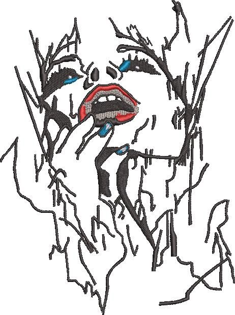Artistic Girl Face