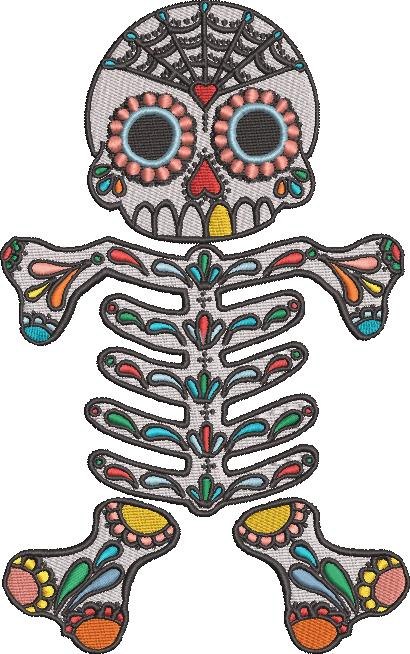 Day Of The Dead Skeleton