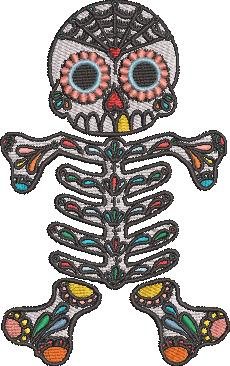 Day Of The Dead Skeleton