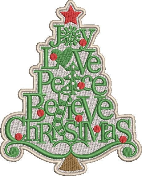 Joy Love Peace Believe Christmas Joy Love Peace Believe Christmas