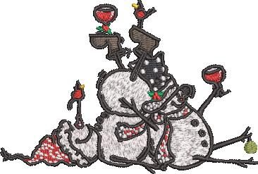 Drunk Christmas Snowmen Drunk Christmas Snowmen