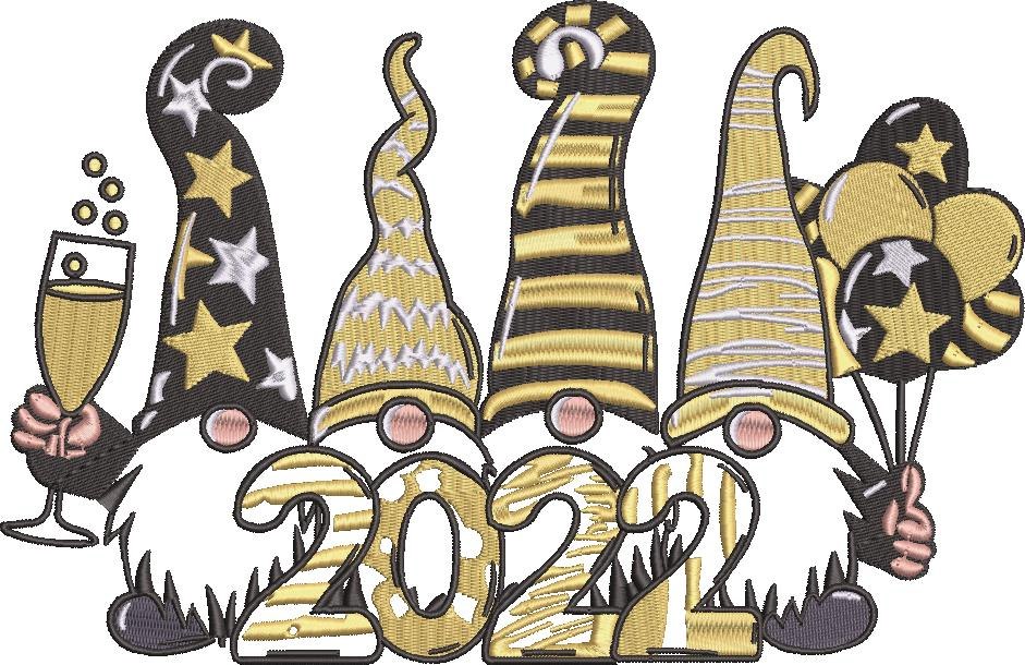 New Year Gnomes 2022 New Year Gnomes 2022