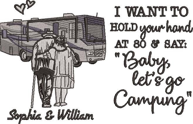 Baby Lets Go Camping Quote Baby Lets Go Camping Quote