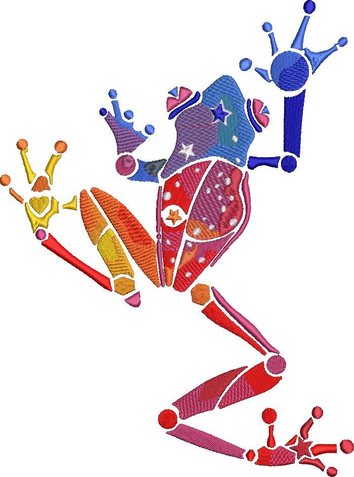 Colourful Frog