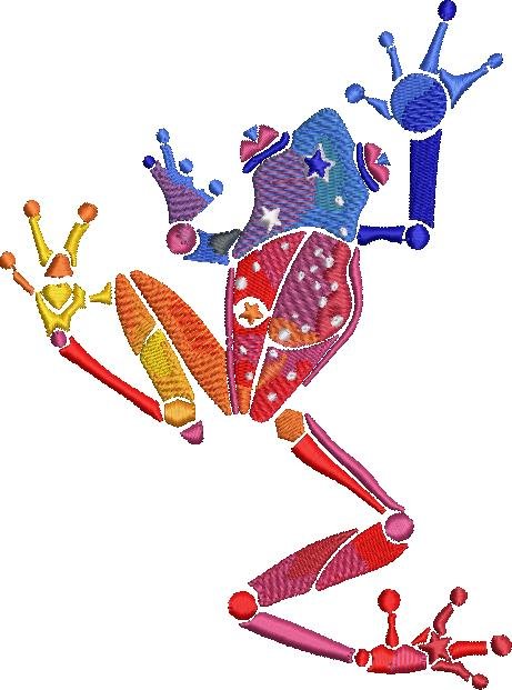Colourful Frog