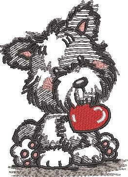 Dog With Heart Dog With Heart