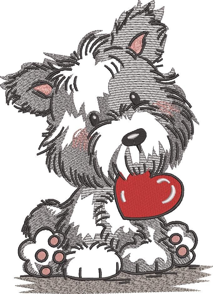 Dog With Heart Dog With Heart