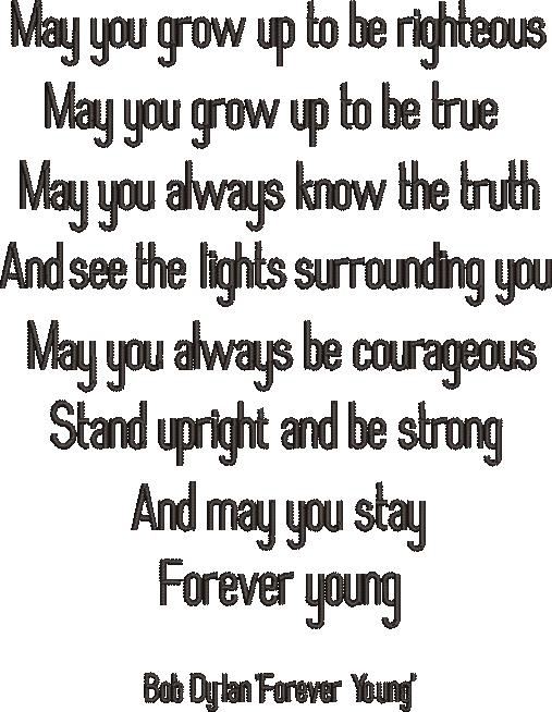 May You Grow Up To Be Righteous May You Grow Up To Be Righteous