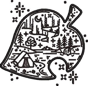 Scenery In A Leaf