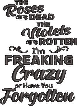 The Roses Are Dead Funny Poem