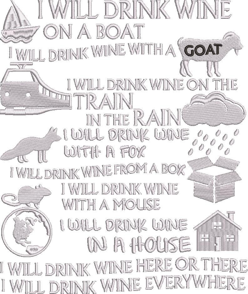 I Will Drink On A Boat Quote