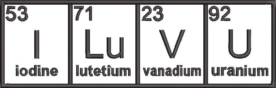 I Luv U In Elements