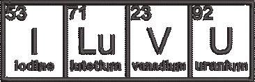 I Luv U In Elements