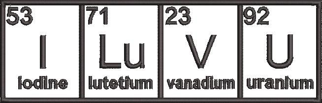 I Luv U In Elements