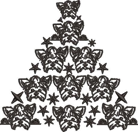 Shih Tzu Christmas Tree Shih Tzu Christmas Tree