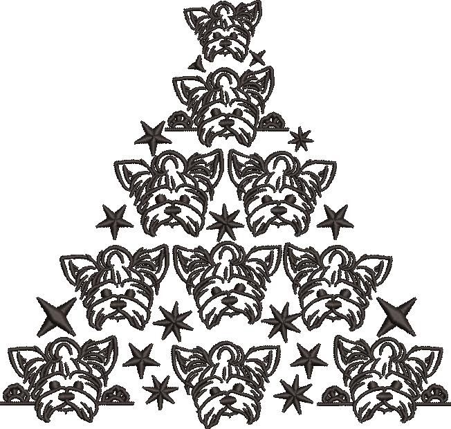 Shih Tzu Christmas Tree Shih Tzu Christmas Tree