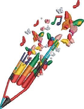 Colorful Pencil With Music Colorful Pencil With Music
