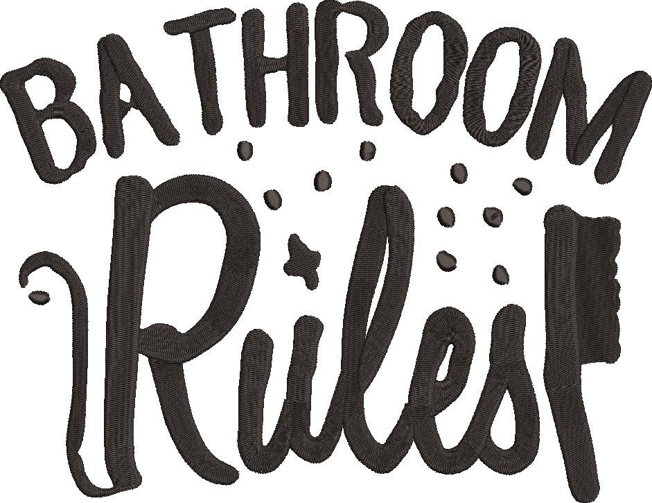 Bathroom Rules Bathroom Rules