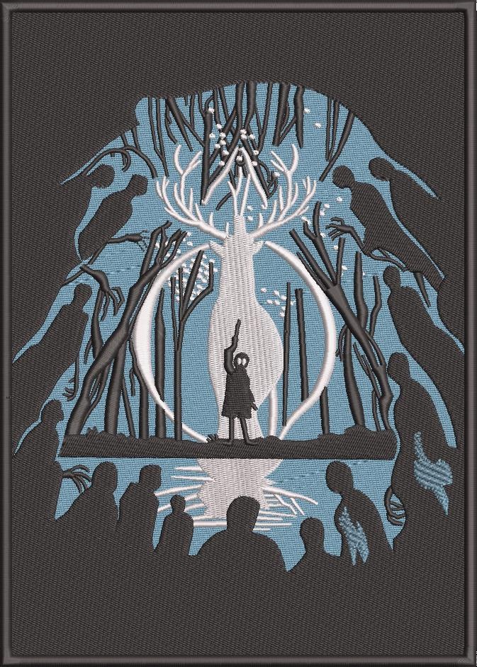Wand Man Silhouette Wand Man Silhouette