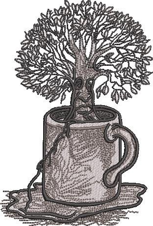 Tree In Cup