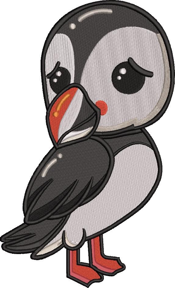 Cute Atlantic Puffin Cute Atlantic Puffin