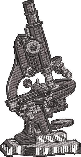Microscope Embroidery Pattern
