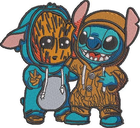 Tree Alien And Blue Alien Tree Alien And Blue Alien