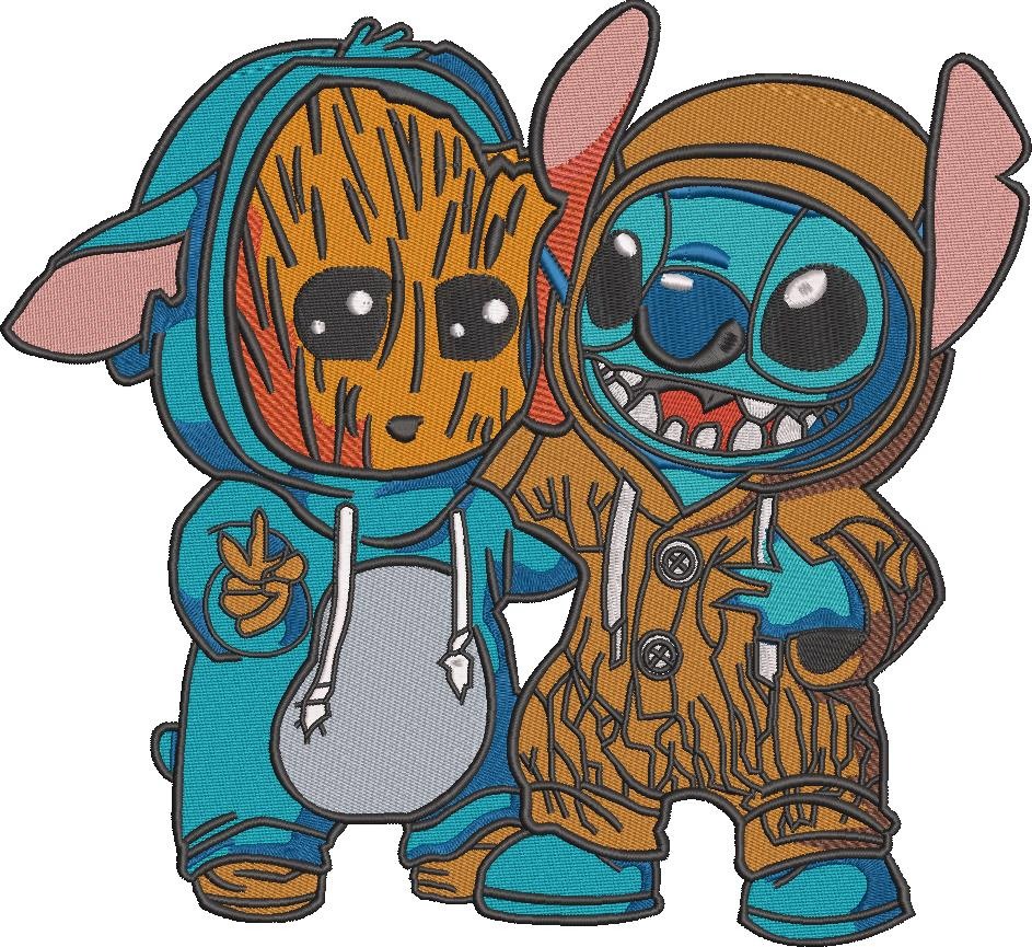 Tree Alien And Blue Alien Tree Alien And Blue Alien