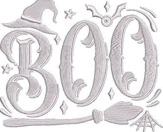 Boo Word Art Boo Word Art