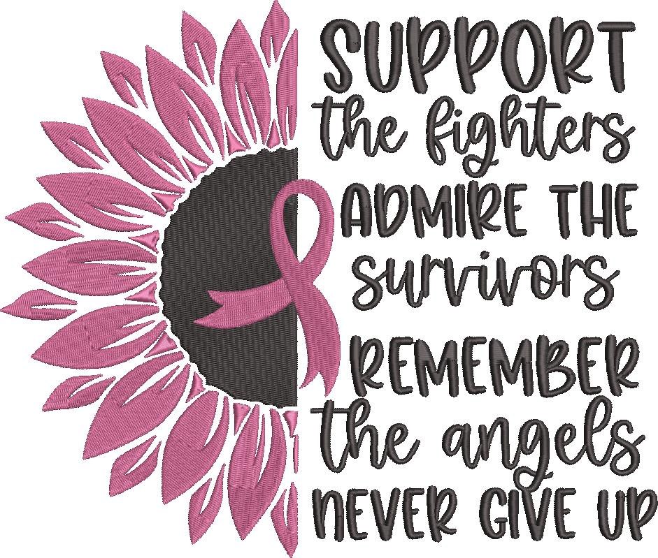 Support the Fighters Cancer Awareness Quote
