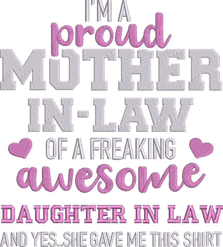 Proud Mother In Law 
