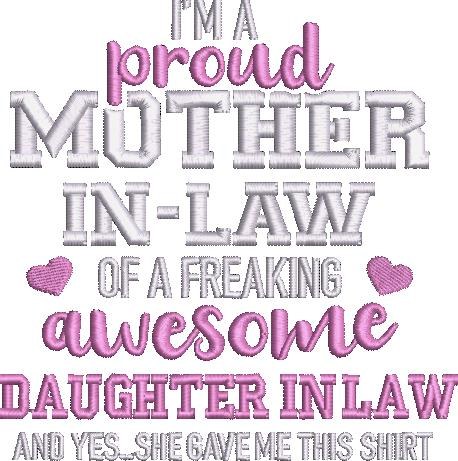 Proud Mother In Law 