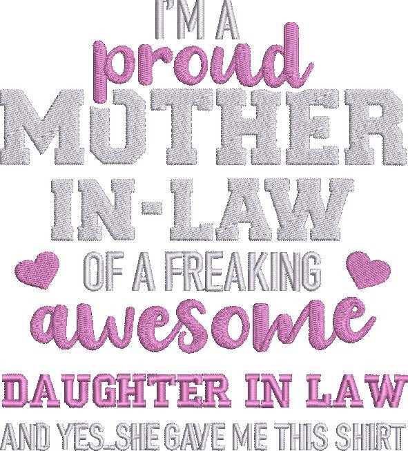 Proud Mother In Law 