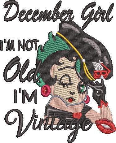 Vintage December Girl Vintage December Girl